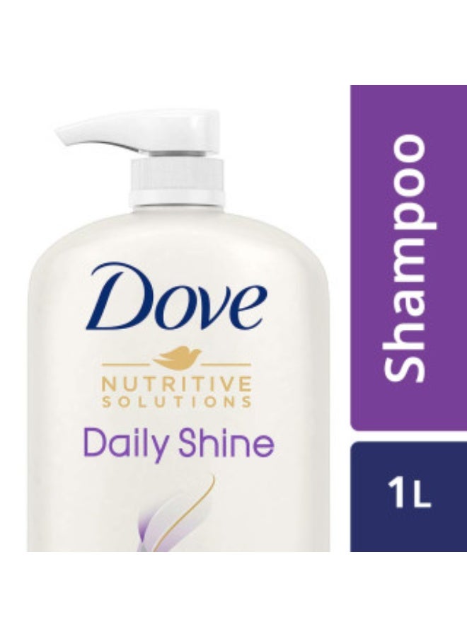 Dove Daily Shine Shampoo 1 ltr - Image 2